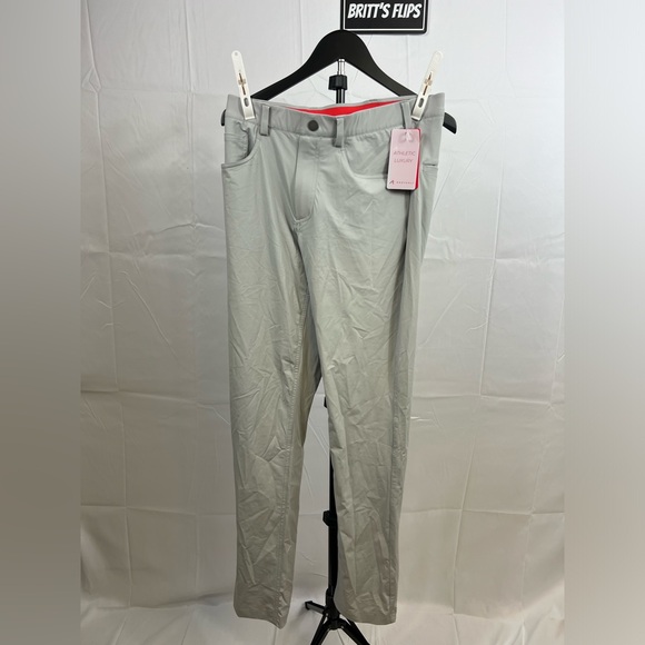 Redvanly Other - NWT Redvanly Kent Pull On Golf Pants Men’s Size Small Gray
